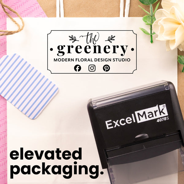 Rectangle Logo Stamp