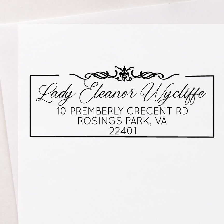 Regency Address Stamp