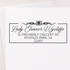 Regency Address Stamp