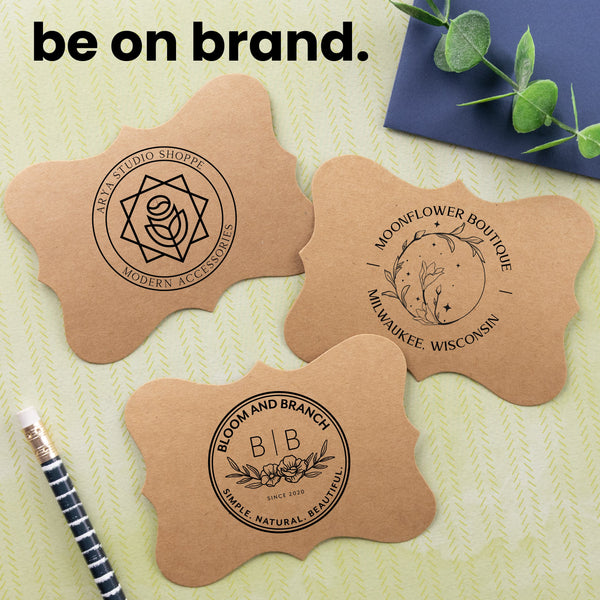 Round Logo Stamp