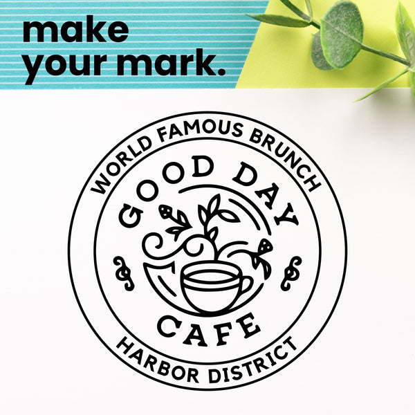 Round Logo Stamp