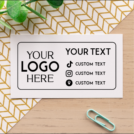 Business Card Logo Stamp