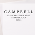 Simple Classic Address Stamp