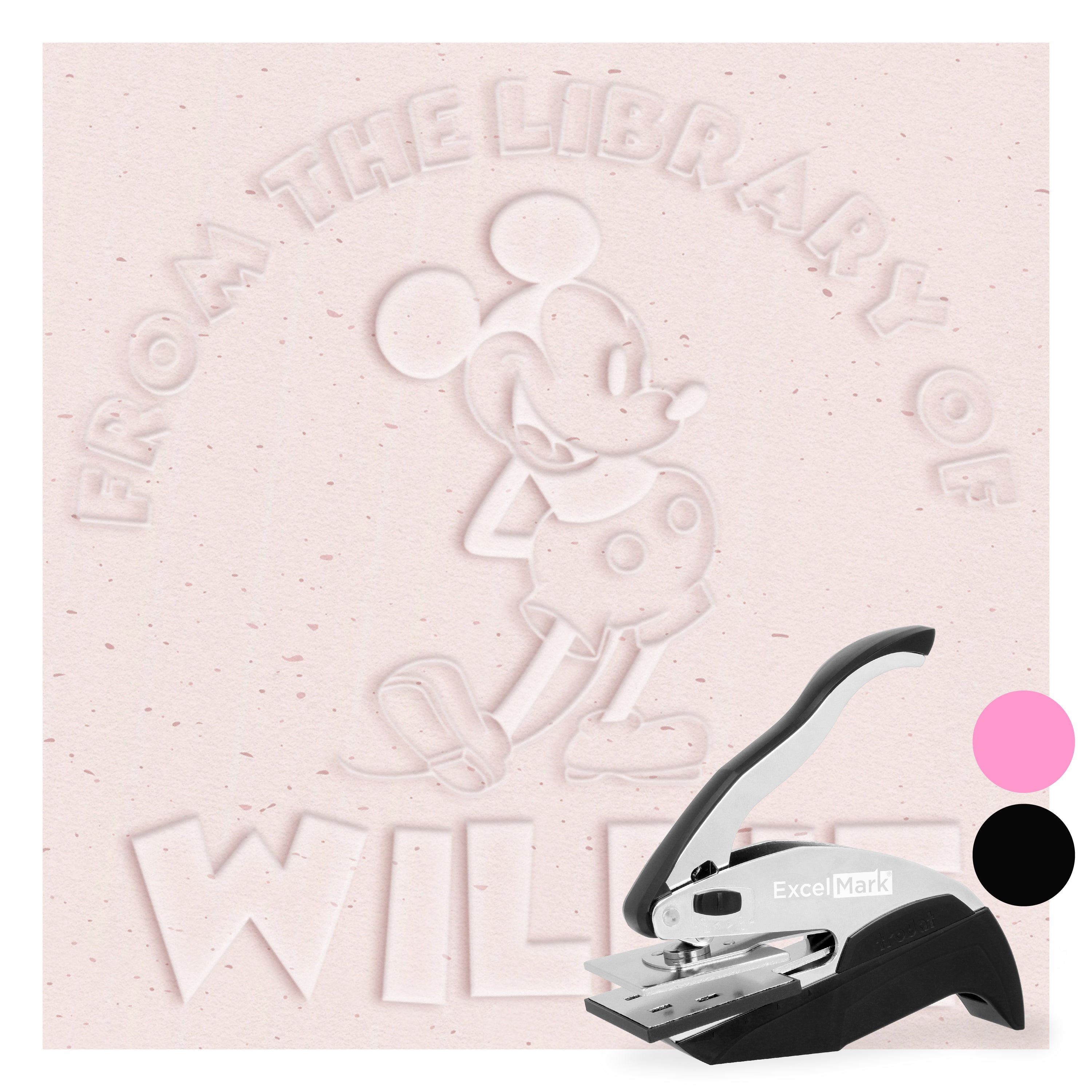Steamboat Willie Book Embosser