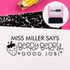 Puns of Praise Berry Teacher Stamp