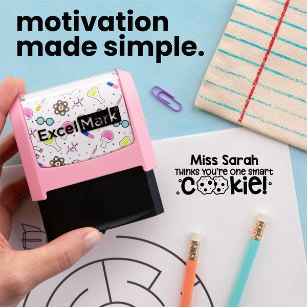 Puns of Praise Cookie Teacher Stamp