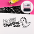 Puns of Praise Dinosaur Teacher Stamp