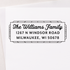 Vintage Deco Address Stamp