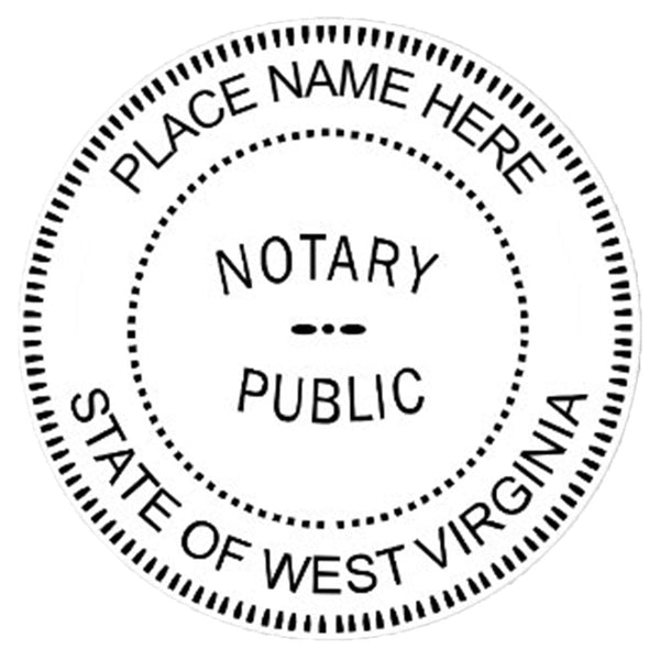 West Virginia Notary Embosser