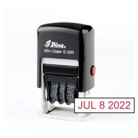 Amazon.com : Shiny ECO Line Self Inking Mini Dater with 3