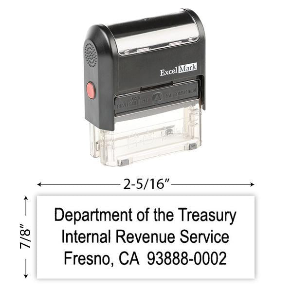 IRS Return Address Stamp 2