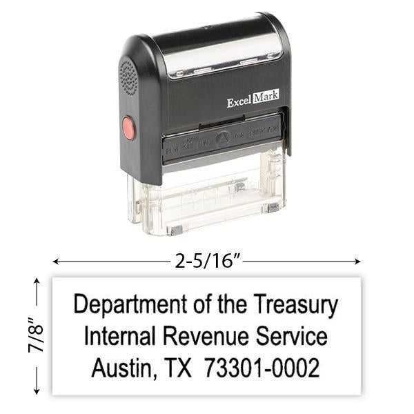 IRS Return Address Stamp 3