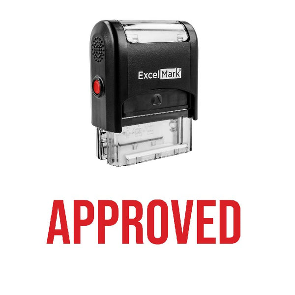 Sans-Serif APPROVED Stamp