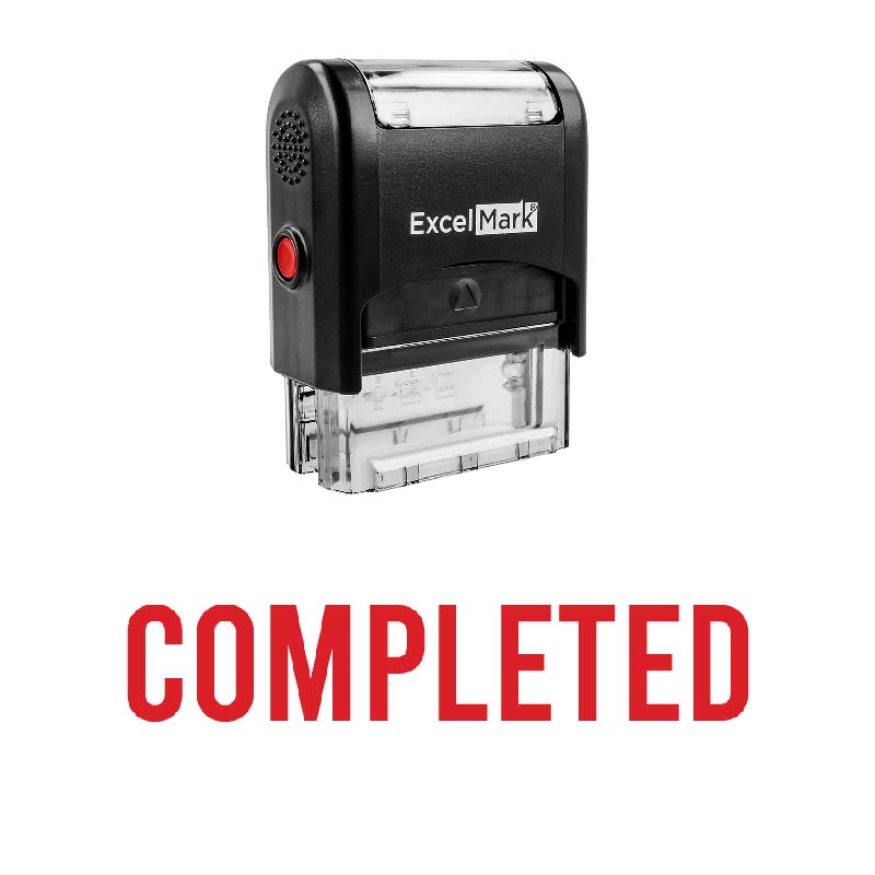 COMPLETED Stamp | ExcelMark