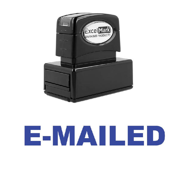 Bold E-MAILED Stamp