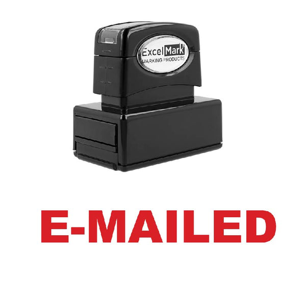 Bold E-MAILED Stamp