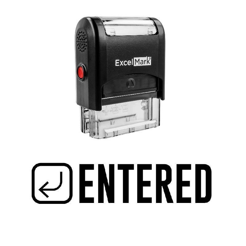 Arrow ENTERED Stamp | ExcelMark
