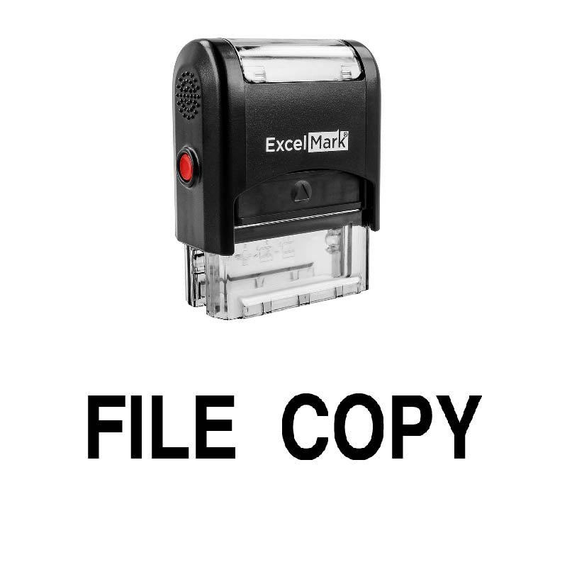 FILE COPY Stamp | ExcelMark