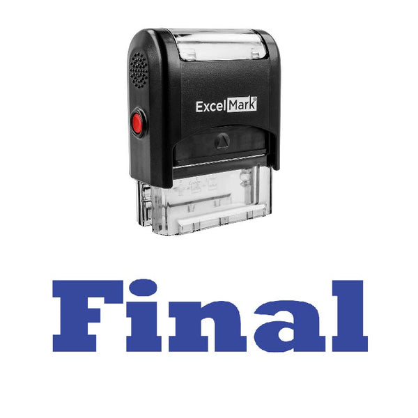 Bold FINAL Stamp
