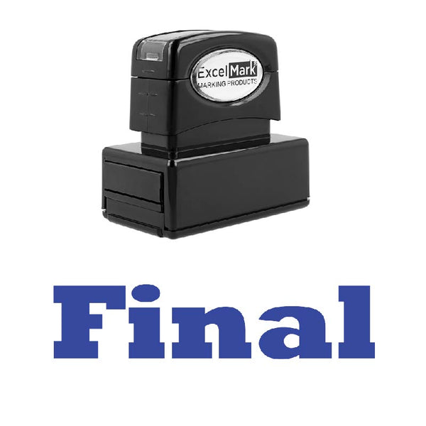 Bold FINAL Stamp