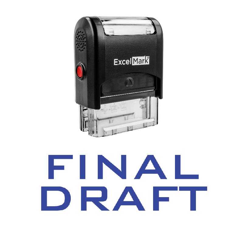 FINAL DRAFT Stamp | ExcelMark