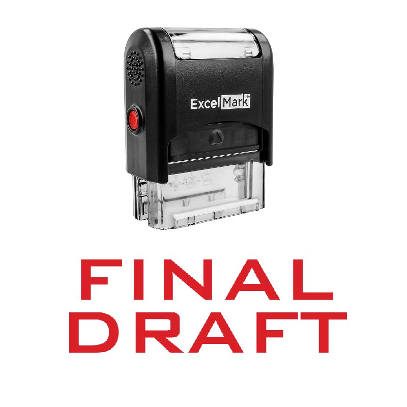 FINAL DRAFT Stamp | ExcelMark