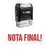 NOTA FINAL! Stamp