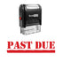 Stencil PAST DUE Stamp