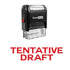 TENTATIVE DRAFT Stamp