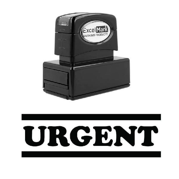 Double Line URGENT Stamp