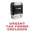 URGENT TAX FORMS ENCLOSED Stamp