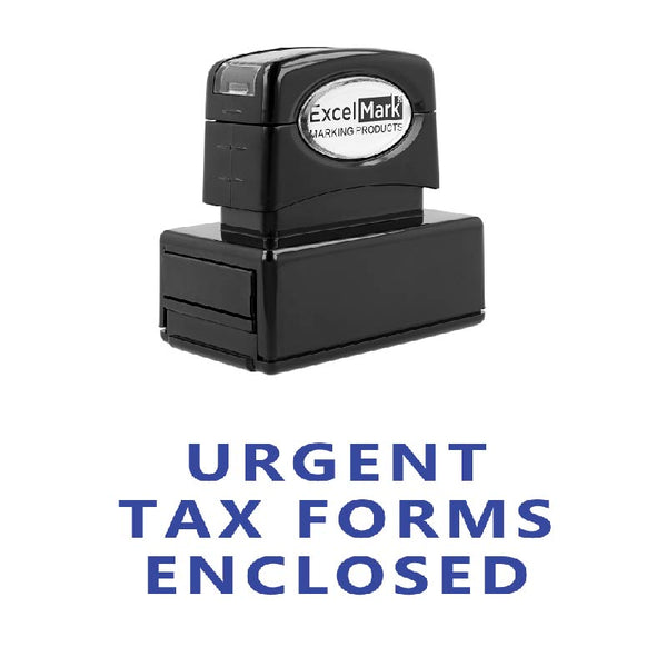 URGENT TAX FORMS ENCLOSED Stamp