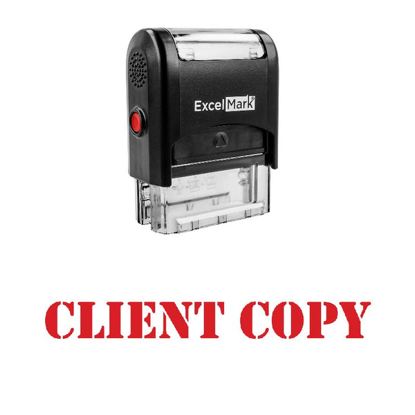 CLIENT COPY Stamp