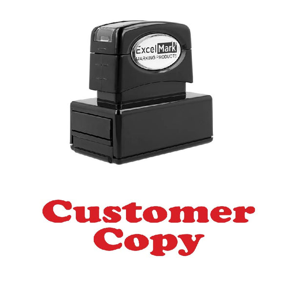 Serif CUSTOMER COPY Stamp