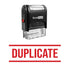 Double Line DUPLICATE Stamp