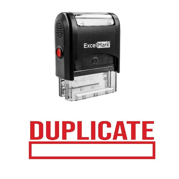 Box DUPLICATE Stamp
