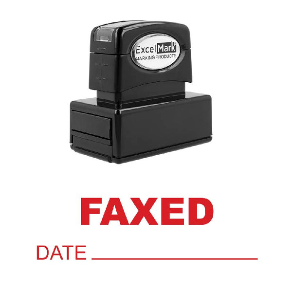 Date Line FAXED Stamp