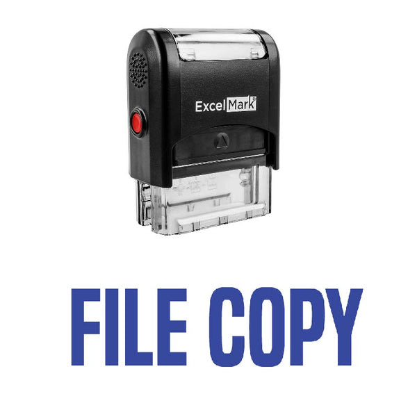 Arial FILE COPY Stamp