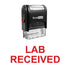 LAB RECEIVED Stamp