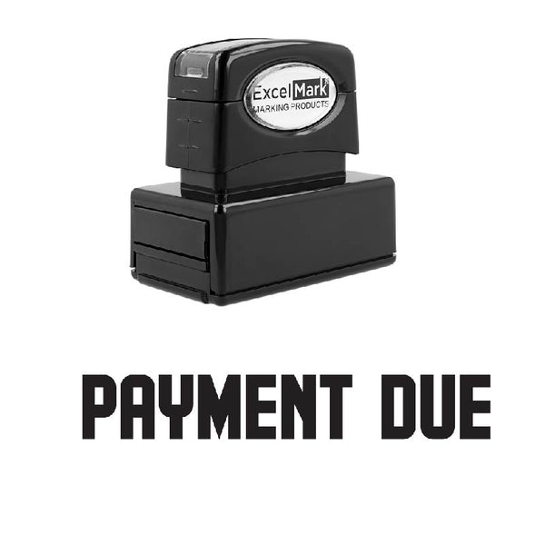 PAYMENT DUE Stamp