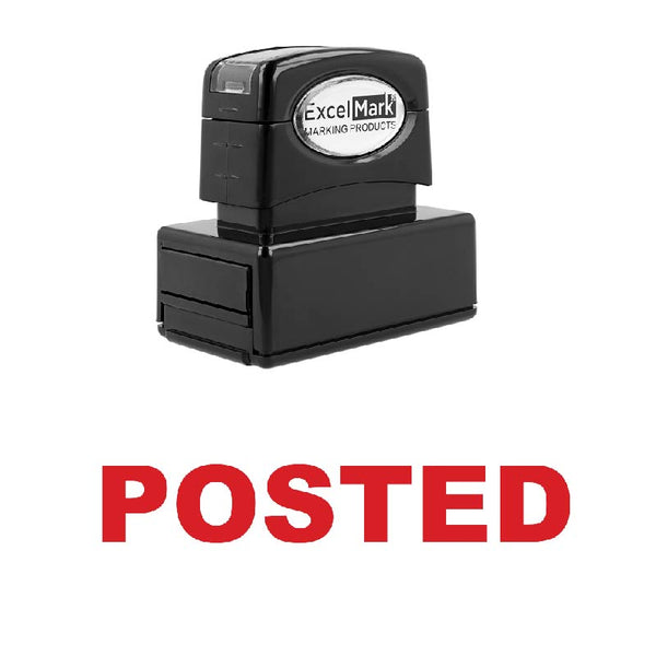 Bold POSTED Stamp