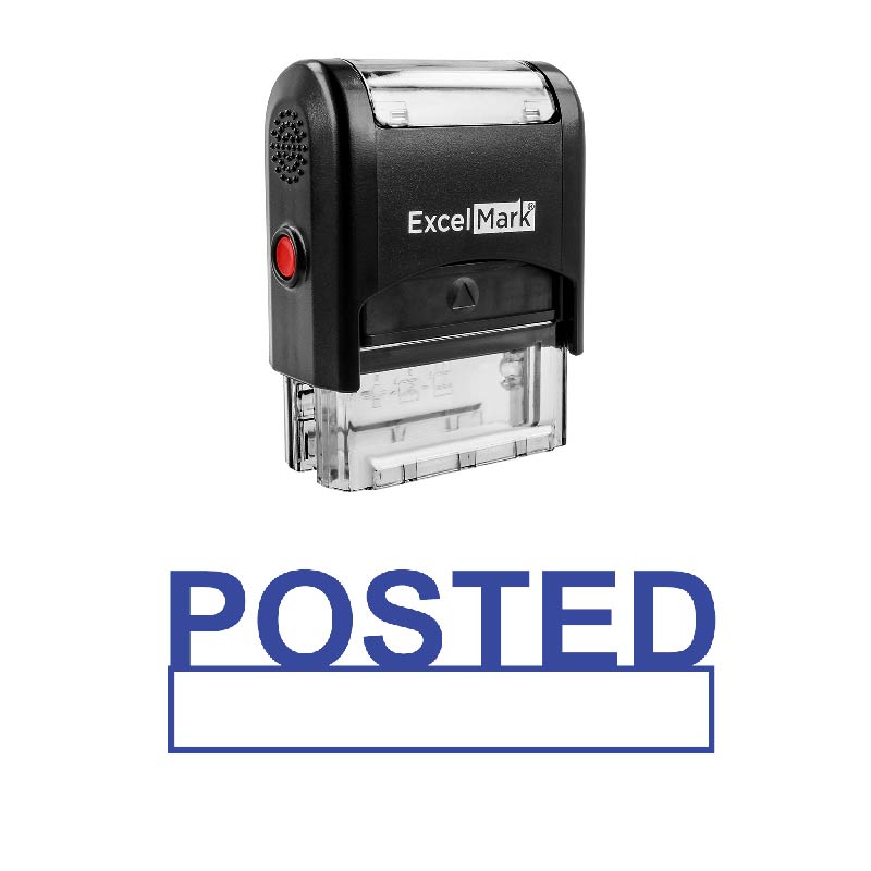 Box POSTED Stamp | ExcelMark