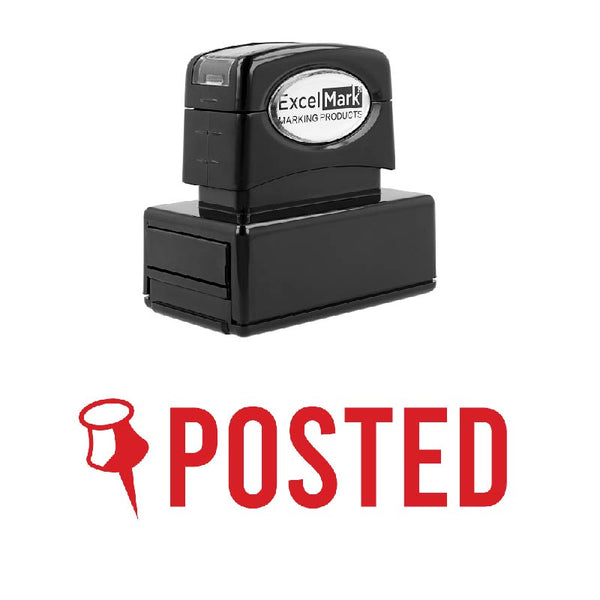 Pin POSTED Stamp