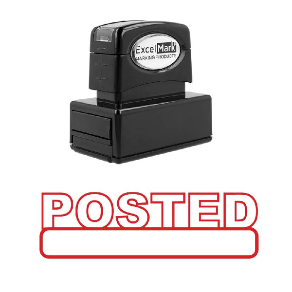 Outline POSTED Stamp