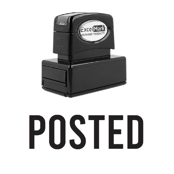 Arial POSTED Stamp