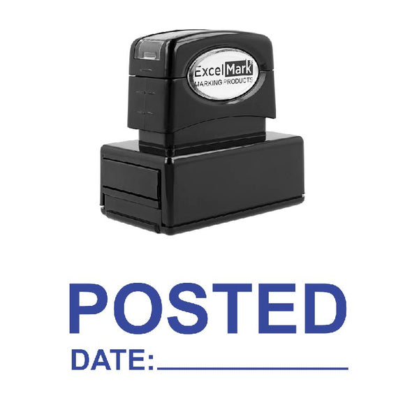 Date Line POSTED Stamp