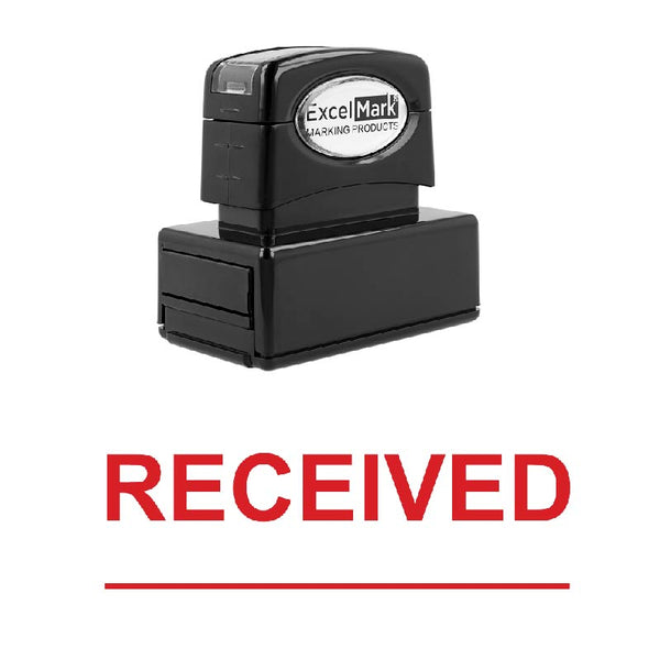 Line RECEIVED Stamp