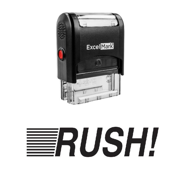 Lines RUSH! Stamp