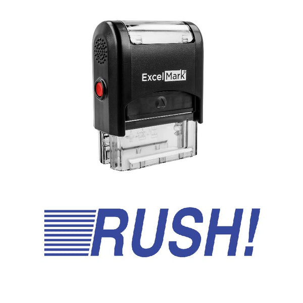 Lines RUSH! Stamp