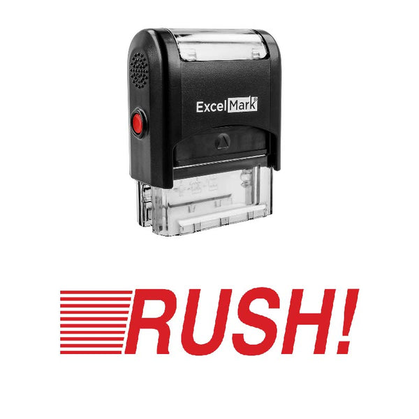 Lines RUSH! Stamp